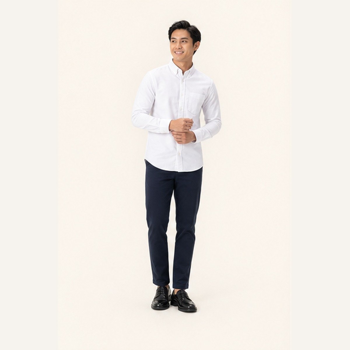 Kemeja Oxford Slim Fit